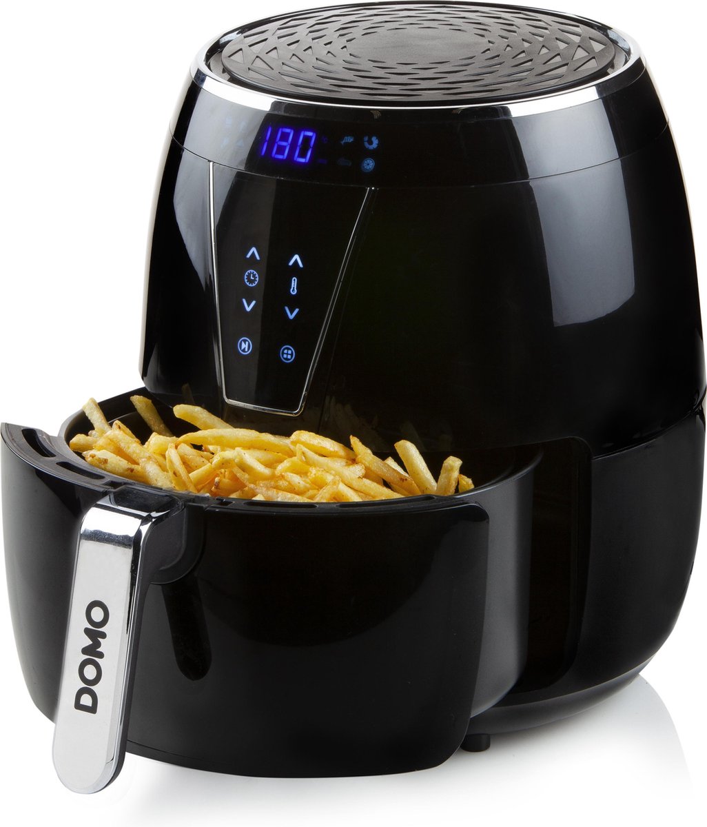 De DOMO DO532FR Airfryer XL 4L Zwart in één oogopslag