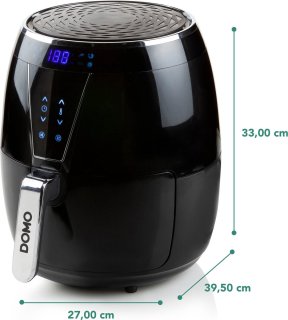 DOMO DO532FR Airfryer XL 4L Zwart