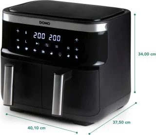 DOMO DO537FR Airfryer XXL 2x4L 2850W