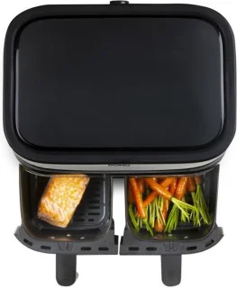 DOMO DO537FR Airfryer XXL 2x4L 2850W
