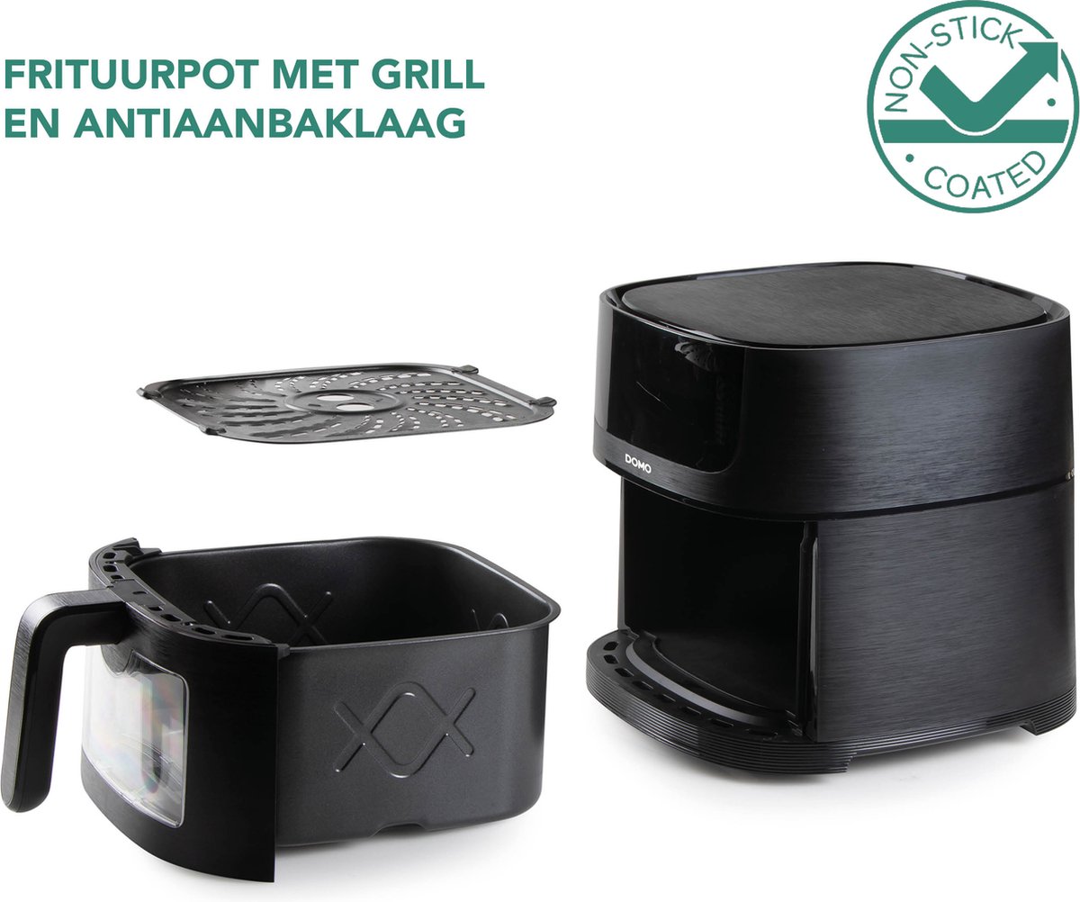 Wat vinden we goed aan de DOMO DO540FR Airfryer XXL 6L 1500W