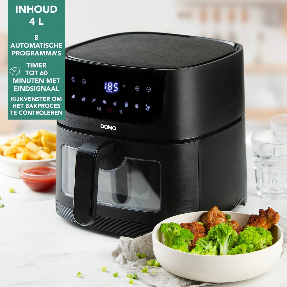 DOMO DO542FR Airfryer XL 4L 1350W