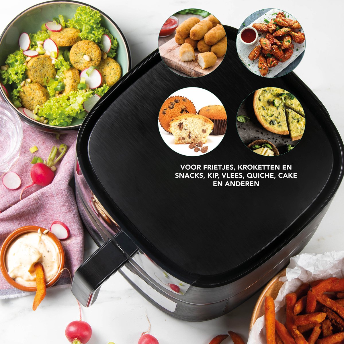 DOMO DO542FR Airfryer XL 4L 1350W