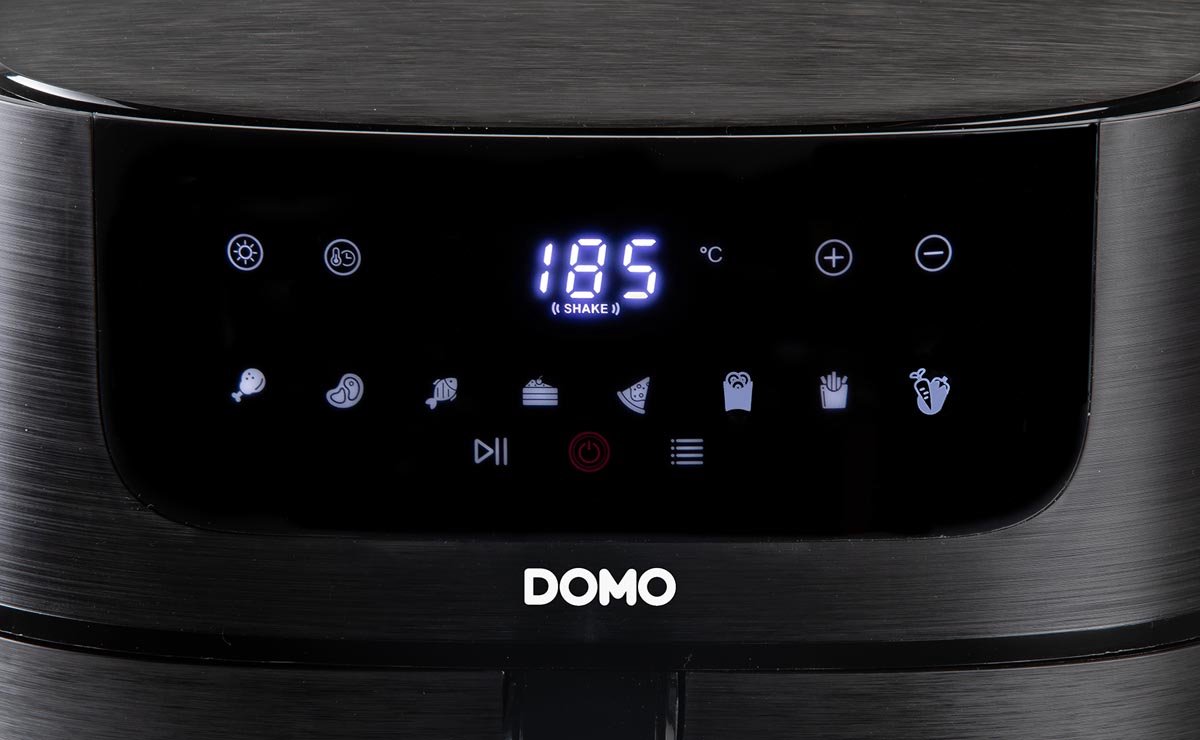 DOMO DO543FR Airfryer XXL 8L Zwart