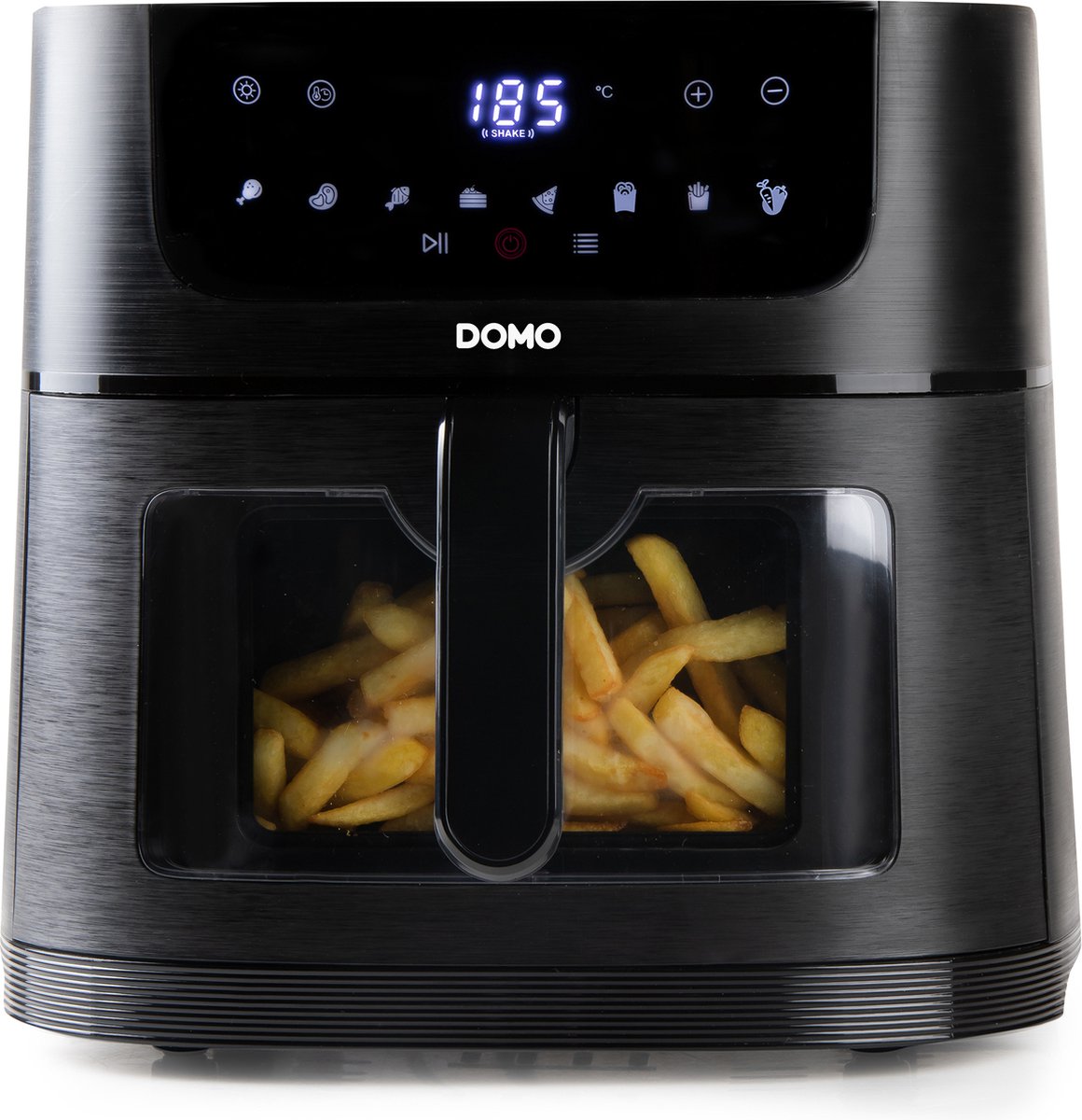 DOMO DO543FR Airfryer XXL 8L Zwart