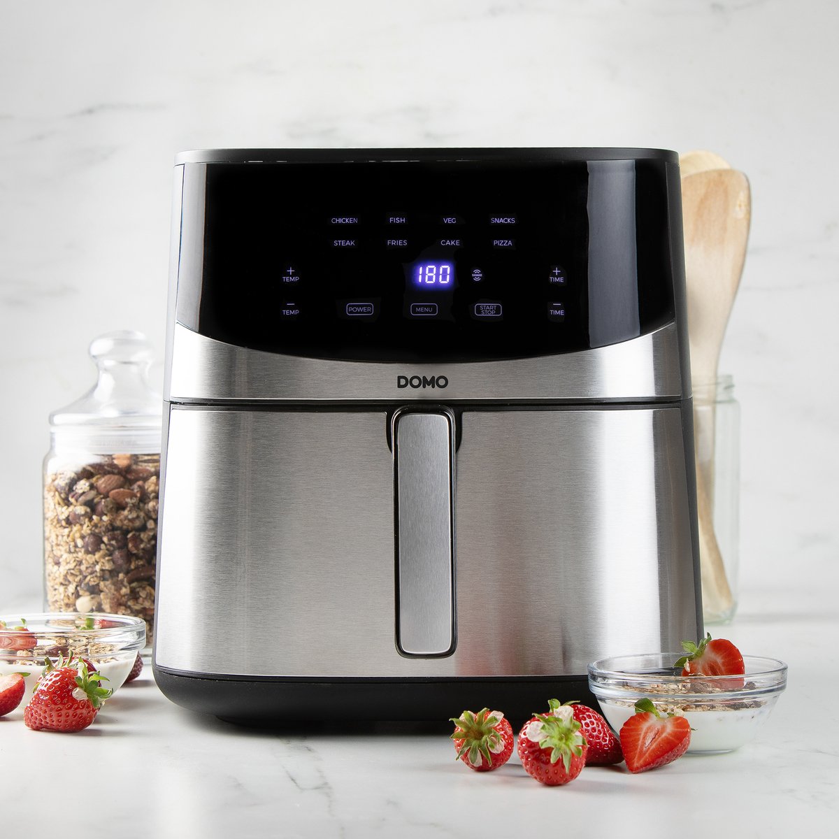 DOMO DO547FR Airfryer XXL 7L Inox