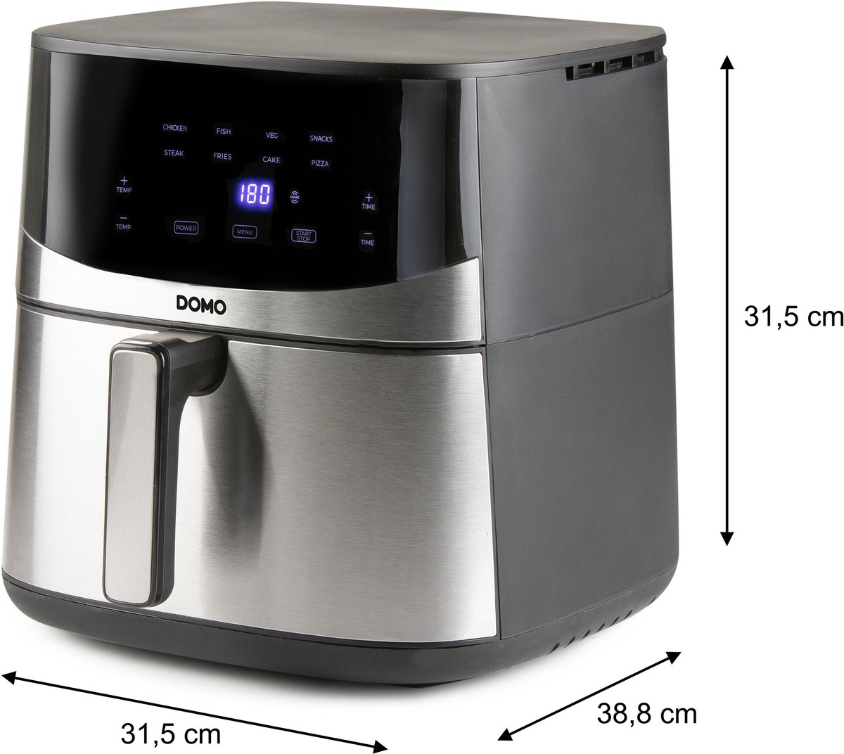 DOMO DO547FR Airfryer XXL 7L Inox