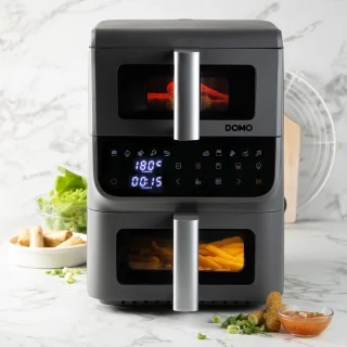 DOMO DO550FR Dubbele Airfryer