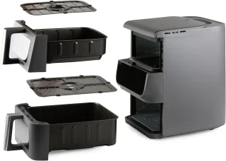 DOMO DO550FR Dubbele Airfryer
