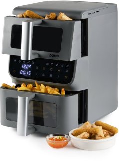 De DOMO DO550FR Dubbele Airfryer in één oogopslag