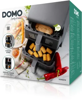 DOMO DO550FR Dubbele Airfryer
