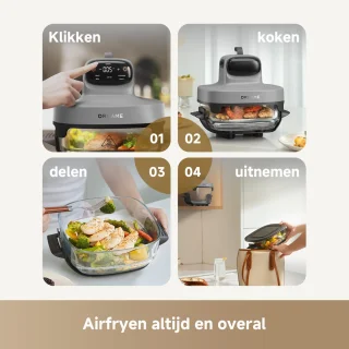 Wat vinden we goed aan de Dreame Tasti™ Airfryer 2,5L & 4,5L