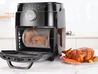 Dsp KB2089 Airfryer Oven Zwart 12L