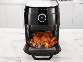 Dsp KB2089 Airfryer Oven Zwart 12L
