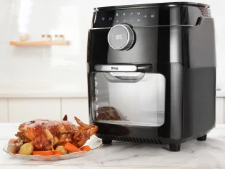 Dsp KB2089 Airfryer Oven Zwart 12L