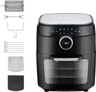 Dsp KB2089 Airfryer Oven Zwart 12L