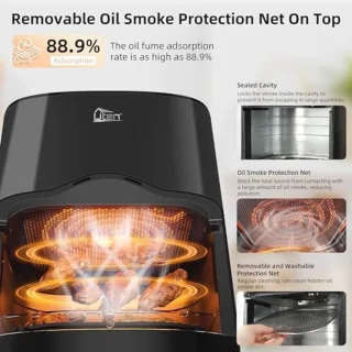 Dual Blaze Heteluchtfriteuse 5,5 L