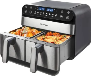 Dual Zone Heteluchtfriteuse 10 L