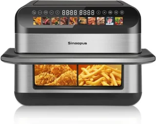 Dubbele Airfryer 10L