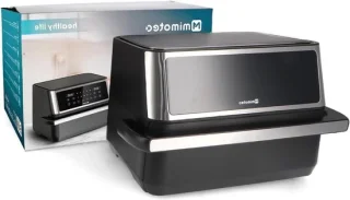 Dubbele airfryer 11 liter zwart