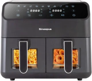 Dubbele Airfryer 901A XXL 10L