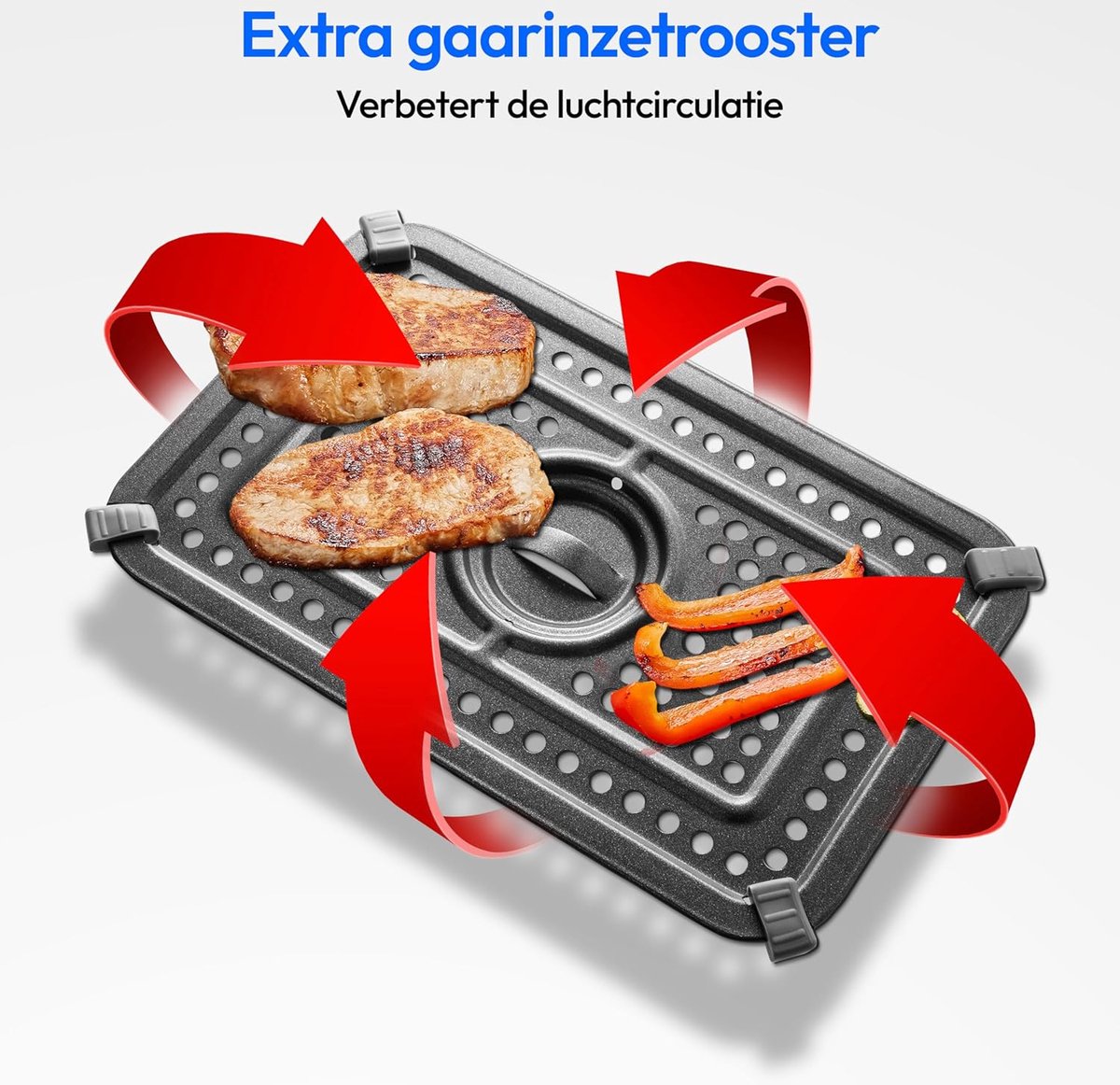 Dubbele Airfryer Dual Cook Heteluchtfriteuse