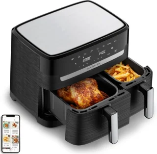 Dubbele Airfryer Dual Cook Heteluchtfriteuse