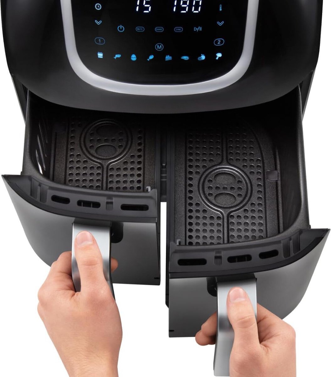 Dubbele Airfryer Dual Cook Heteluchtfriteuse