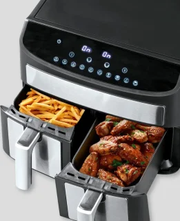 Dubbele Airfryer Dual Cook - Heteluchtfriteuse met Dubbele Mand