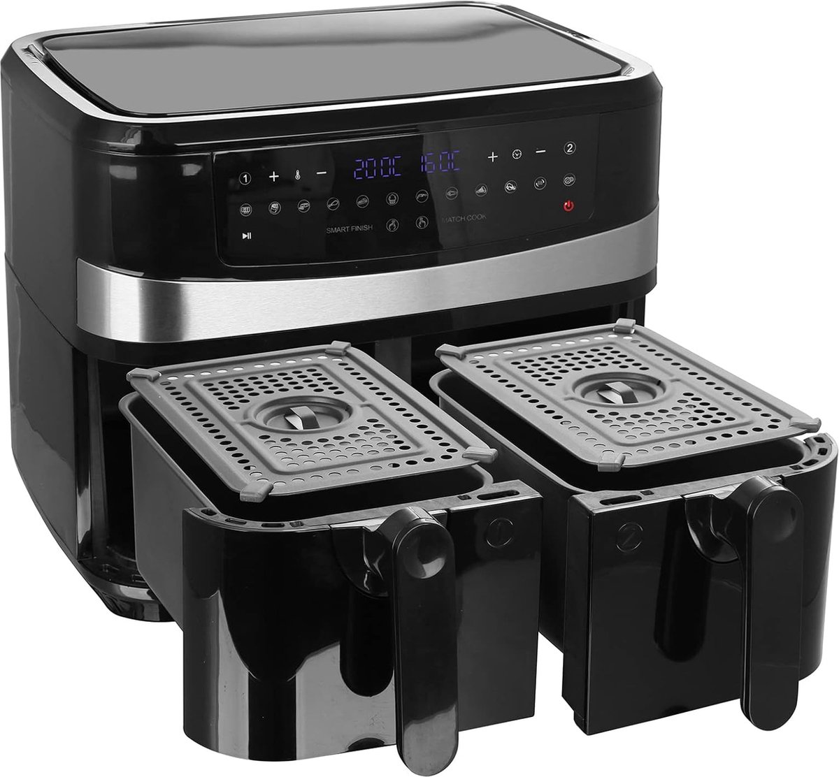 Dubbele Airfryer Dual Cook Heteluchtfriteuse