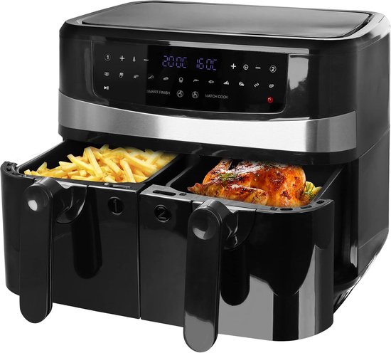 Dubbele Airfryer Dual Cook Heteluchtfriteuse