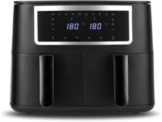 Dubbele Airfryer Heteluchtfriteuse 2x4L