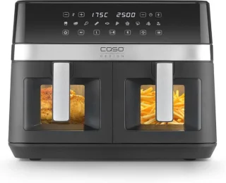 Dubbele Heteluchtfriteuse 2-kamer 11 L