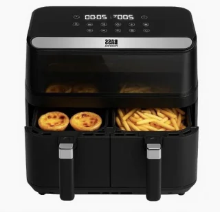 Dubbele heteluchtfriteuse