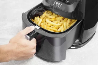 Dubbele-kamer heteluchtfriteuse 3L