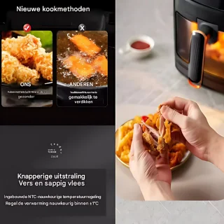 Dubbele lade elektrische oven