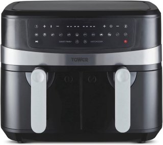 De Dubbele-mand Airfryer 9L in één oogopslag
