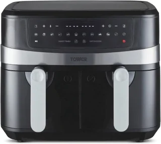 Dubbele-mand Airfryer 9L