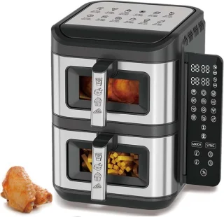 Dubbele mand airfryer