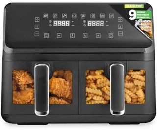 Dubbele Mand Luchtfriteuse 8.8 QT
