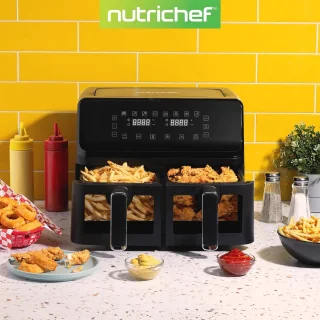 Dubbele Mand Luchtfriteuse 8.8 QT