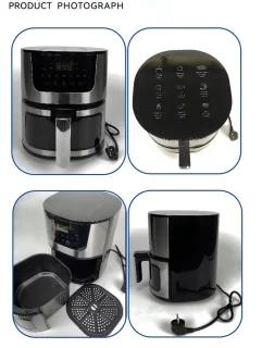 Electric 7L Oil-Free Air Fryer with Viewing Window
