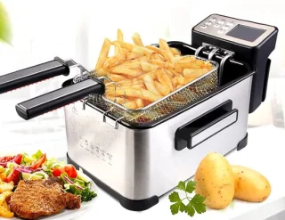 Elektrische aanrechtfriteuse 4 liter