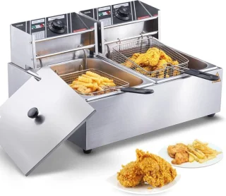Elektrische Friteuse 8,6L Dubbel Bakken Metabo
