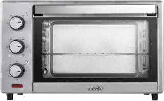 Elektrische kleine oven 25 liter zilverkleurig