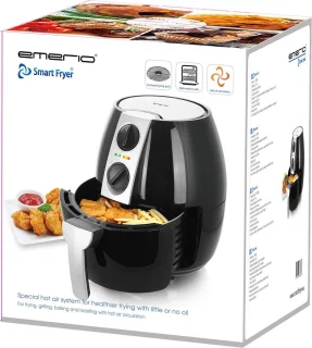 Emerio AF-116073 Smart Fryer 4.5L Zwart/Zilver