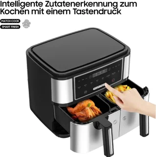 Equivera Dual Cook Dubbele Airfryer