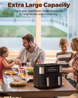 Equivera Dubbele Airfryer