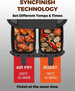 Equivera Dubbele Airfryer