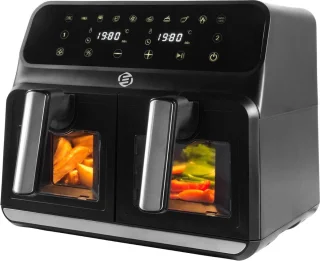 Equivera Dubbele Airfryer Dual Cook